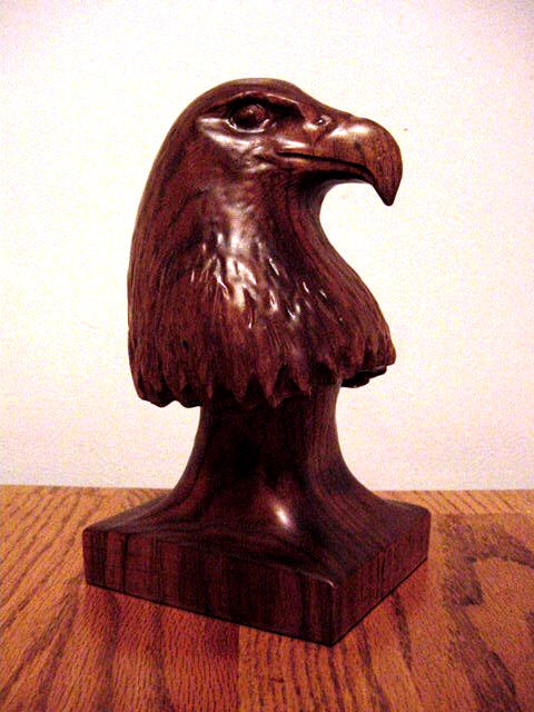 Butternut Eagle Head